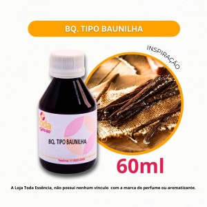 BQ. TIPO BAUNILHA - 60 ML