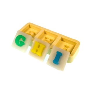 Molde Letras GHI Ref.676