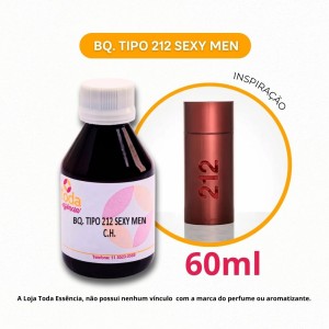 BQ. TIPO 212 SEXY MEN C.H. 60 ML