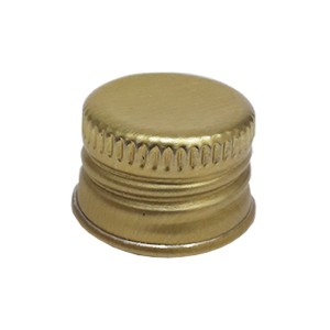 TAMPA ALUM R.18 DOURADA SEM FURO