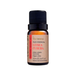 OLEO ESSENCIAL LITSEA CUBEBA 10ML