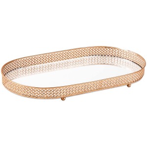 BANDEJA COBRE C/ ESPELHO REF. 12253 -G