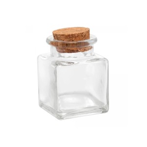 POTE  DE VIDRO C/ROLHA 60ML - REF. 5420