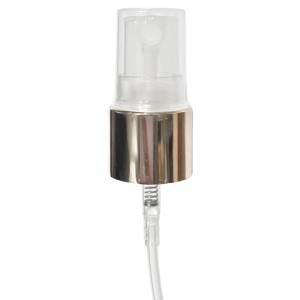 ROSCA SPRAY LUXO R18/410 PRATA TAMPA PLASTICA - UND