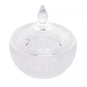 POTICHE DEC. CRISTAL DE CHUMBO QUEEN 11X12CM - REF. 28008