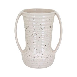 VASO CERAMICA MARFIM 2 ALÇAS - REF. 19110