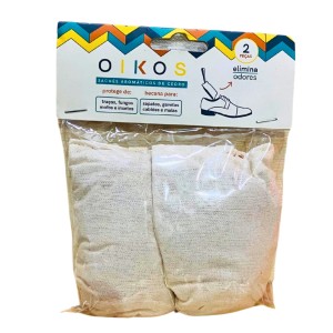 KIT DE 2 SACOS ANTIMOFO COM CEDRO