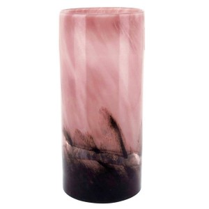 VASO VIDRO ALLINA ROSA REF. 15147